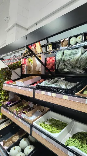 Fresh fruit and vegetables available at Namaste Bazaar Cambridge
