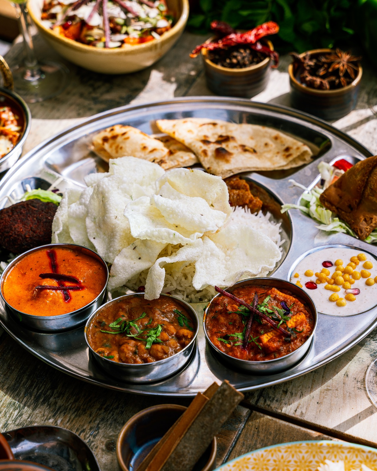 Photography to follow: Unlimited Thali at OmNom Birmingham