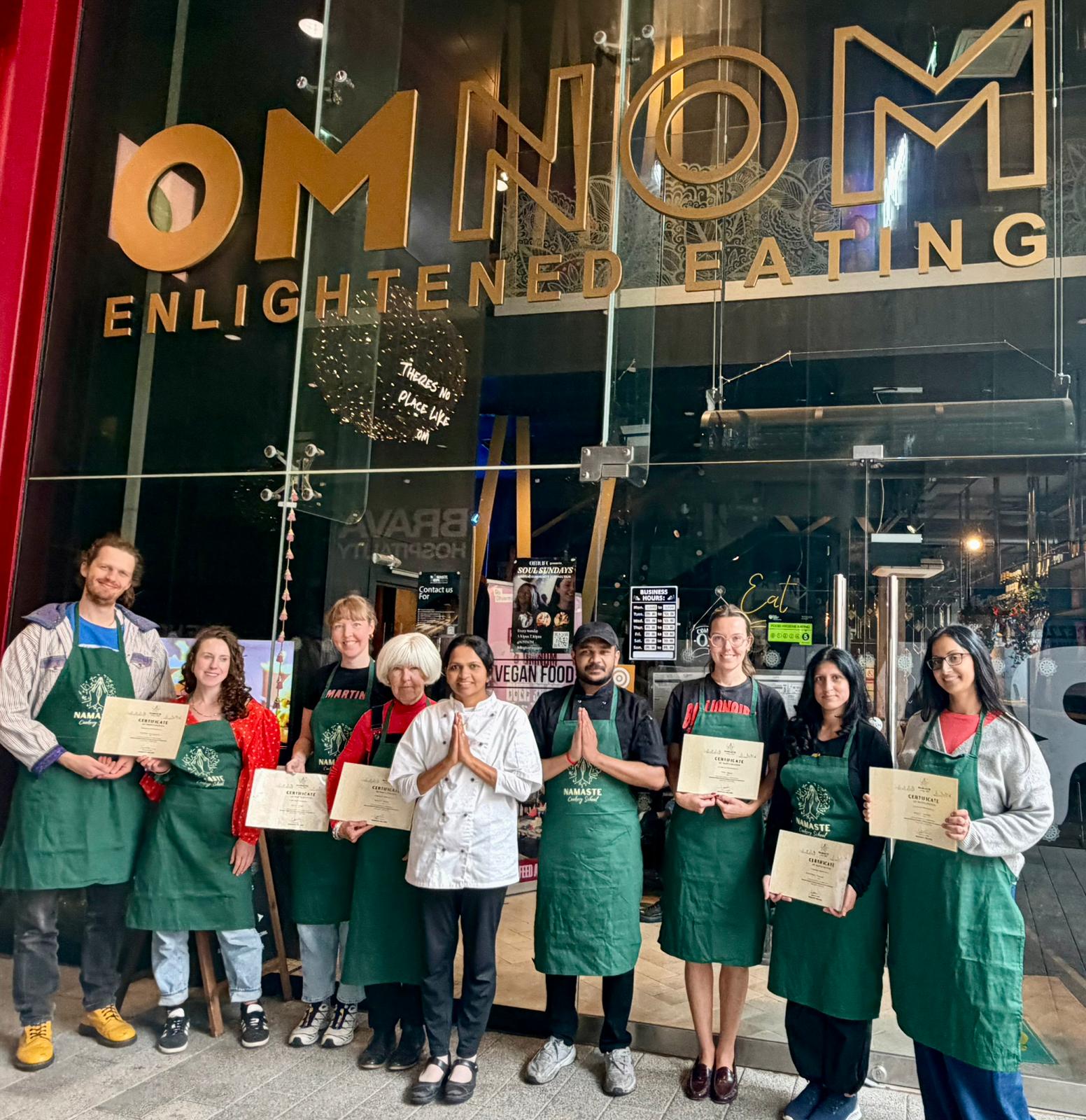 Photography to follow: Namaste Cookery School in Islington
