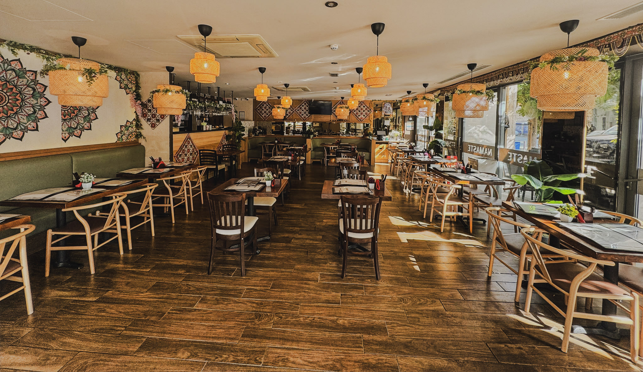 Namaste Village Oxford restaurant in the historic Castle Quarter