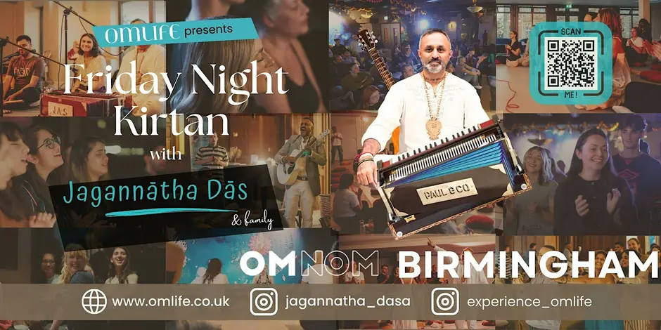 Photography to follow: Friday Night Kirtan with Jagannātha Dās