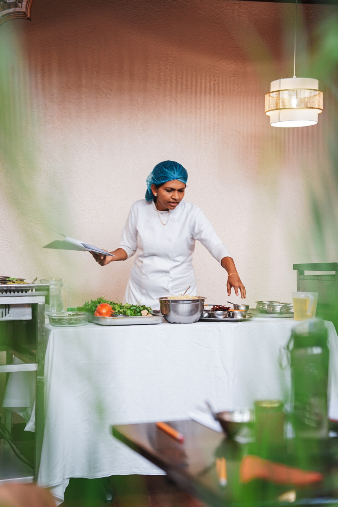 Namaste Cookery School demonstration